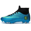 Ankle Sole Spike High Crampon Football Boots - shoebagsarea